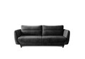 Canapea extensibila 4 locuri ELTAP, SO-SIL-06NU, Silva, 236x95x90 cm, lemn/poliester, gri inchis