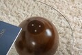 Masuta de cafea, Cerritos, Sphere, Nuc / Transparent