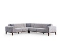 Coltar, Atelier del Sofa, 560ARE1263, Cadru: Lemn de fag/PAL, Gri deschis