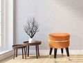 Taburet Paris Rust, Mauro Ferretti, 35 x 40.5 cm, lemn de pin/poliester