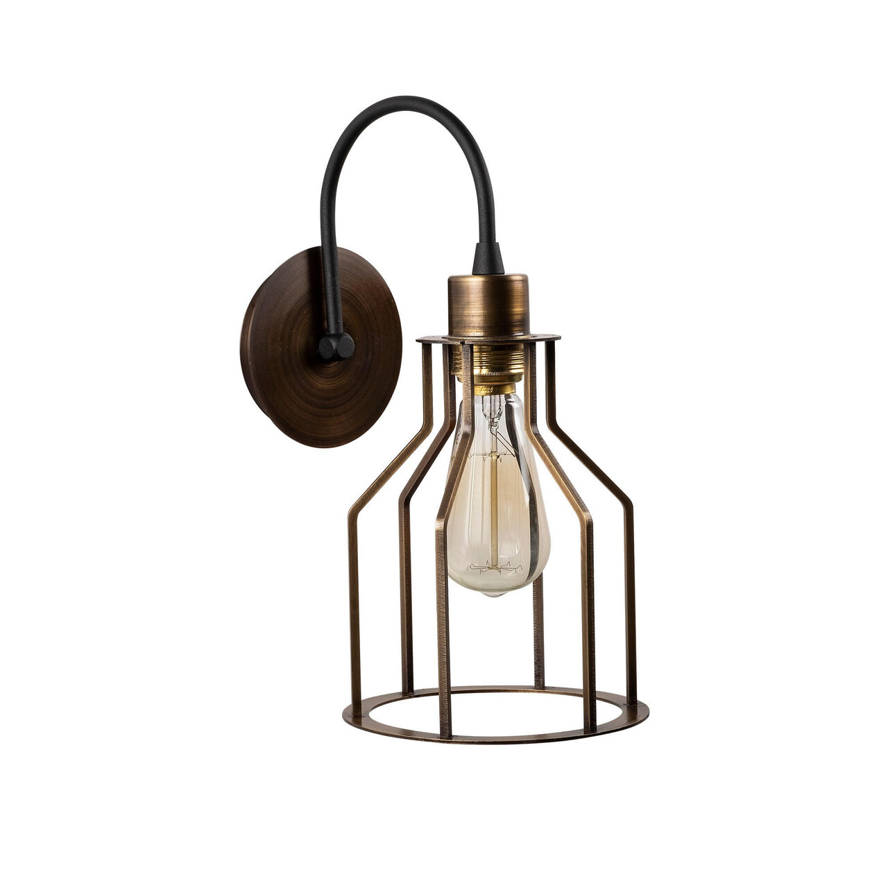 Aplica de perete Alby 527ABY3167 Metal Negru / Vintage