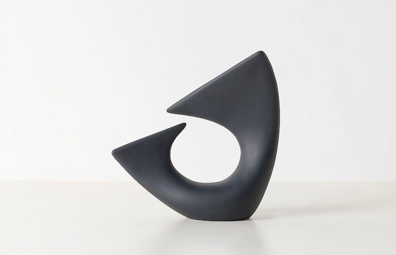 Decoratiune, CY0187, Ceramica, Antracit - view 2
