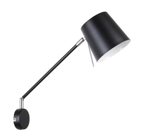Aplica de perete Killy, Candellux, 40.5 x 41.5 cm, 1 x E27, 40W, negru mat