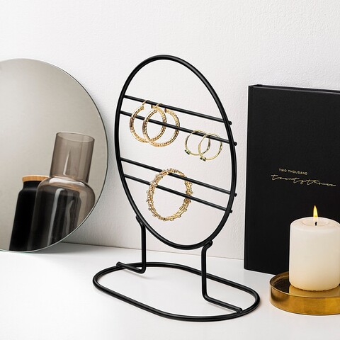 Suport pentru bijuterii, TK-008-B, Negru