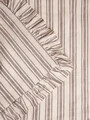 Lenjerie de pat dubla Hoya, Homla, 160x200 cm, 3 piese, bumbac, bej/maro