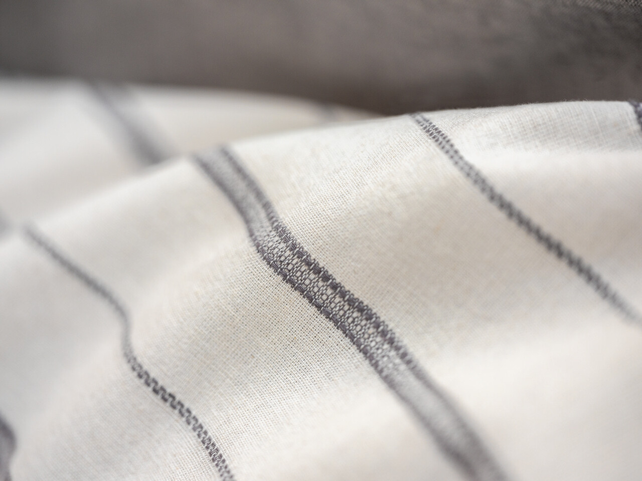 Lenjerie de pat dubla, Unus - Grey, Cotton Box, 50% bumbac / 50% poliester