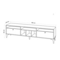 Comoda TV, Emerald, Robb, 180x52x35 cm, Stejar