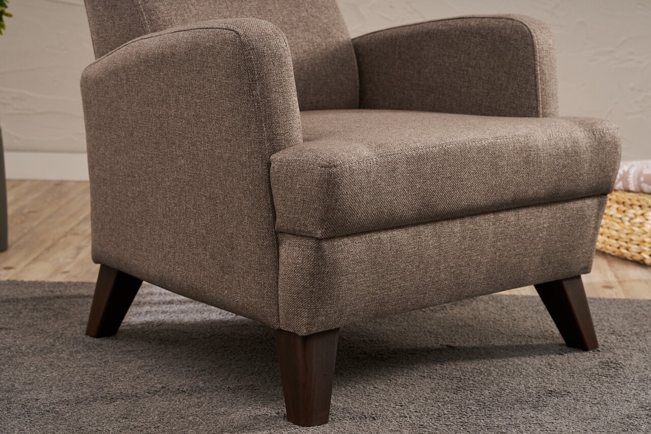 Fotoliu, Atelier del Sofa, 825BLC5245, Lemn, Maro - view 4