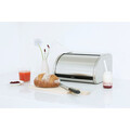 Cutie pentru paine, Brabantia, Roll Top Matt, 31.6x26.5x17.3 cm, otel, argintiu mat