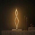 Lampa de masa, Fresno, 119FRS1416, Metal, Auriu
