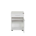 Noptiera, Adore, KMD-511-BB-1, 40x57x39 cm, PAL, Alb