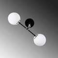 Aplica de perete, Sheen, 521SHN2183, Metal, Negru