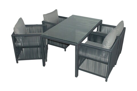 Set mobilier de gradina, Jumilla, Mana 2, Gri Jumilla