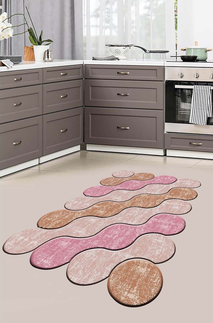 Covor Hmnt948 100x200 cm Poliester Multicolor