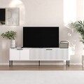 Comoda TV, Odessa, Noah, 150x45x30 cm, Alb