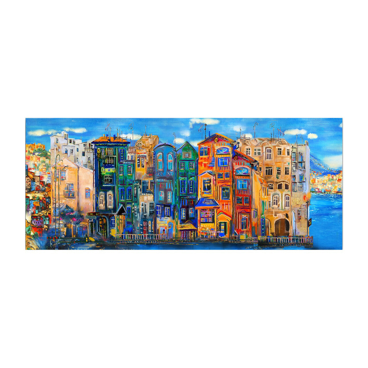 Tablou decorativ, YTY3502432915_50120, Cadru: 100% LEMN (grosime: 3 cm), Multicolor - view 4