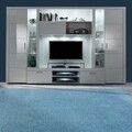 Covor, Indomex, Romantic, 80 x 150 cm, 100% poliester, bleu