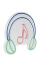 Decoratiune luminoasa LED, Music Sound Headphones, Benzi flexibile de neon, DC 12 V, Roz / Verde / Albastru