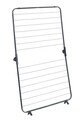 Uscator rufe pliabil Champion, Wenko, 65x7x62-114 cm, metal/polietilena, negru