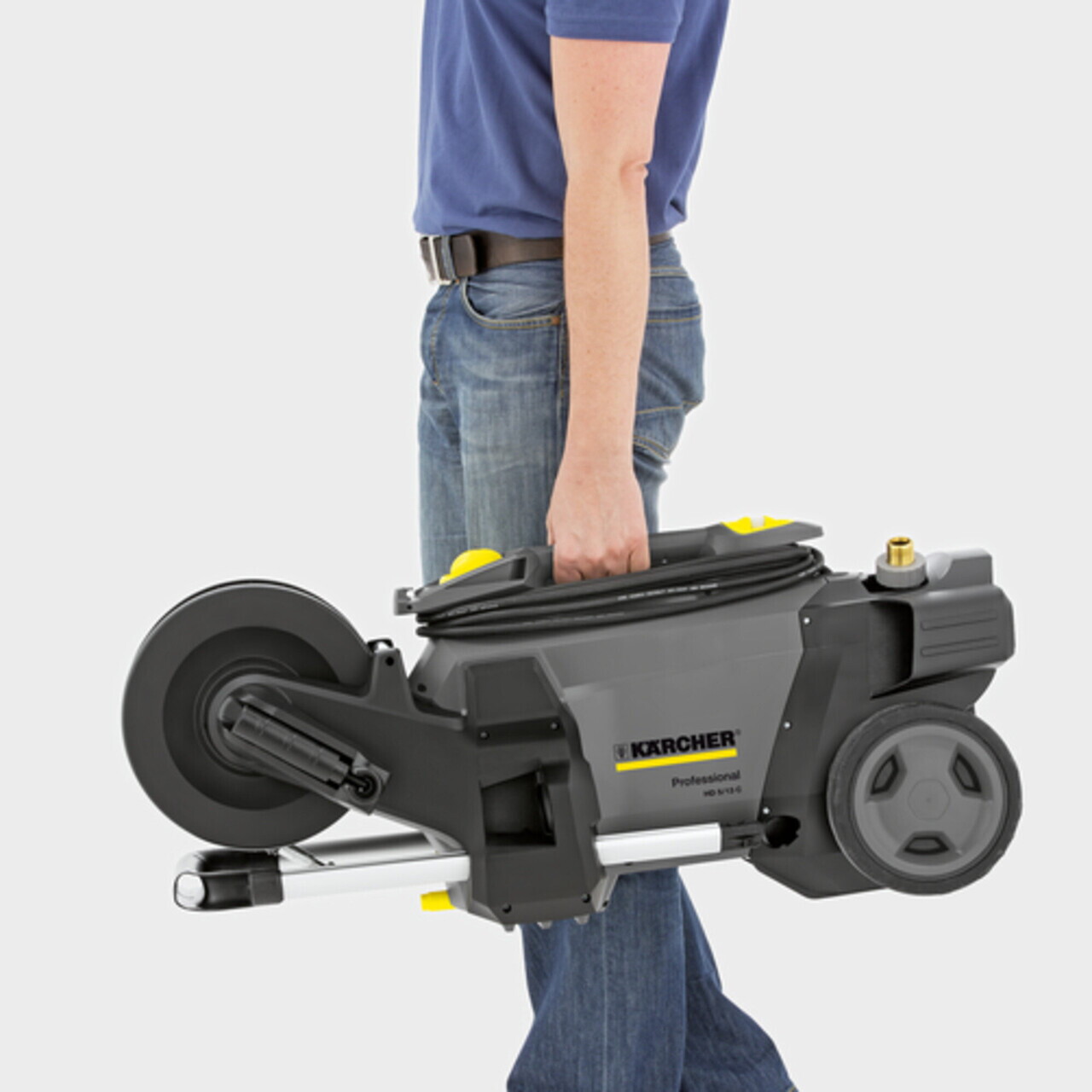 Aparat de spalat cu presiune profesional HD 5/17 CX Plus, Karcher, gri — imaginea 3