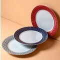 Farfurie desert Galaxy, Ambition, 19 cm, portelan, albastru