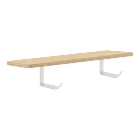 Raft cu agataroare confortime, 60x23.5x1.5 cm, mdf, maro