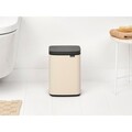 Cos de rufe, Brabantia, Bo Small, 4 L, 17.2x20x27.2 cm, otel, bej