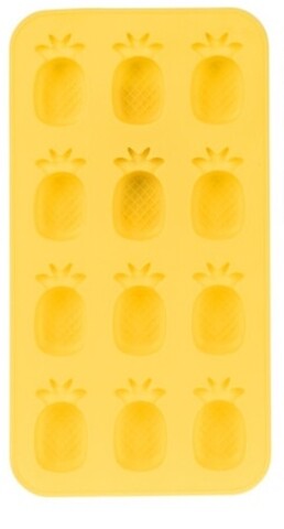Forme pentru gheata Pineapple, 19.5×10.5×1.5 cm, termoplas, galben Excellent Houseware imagine 2022 by aka-home.ro