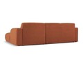 Coltar dreapta 4 locuri, Molino-101, Micadoni Home, 250x170x72 cm, tesatura boucle, maro
