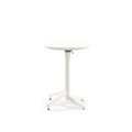 Masa pliabila, Tilia, Moon Ø60 V2F, Alb-ivoriu
