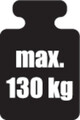 Scaunel pentru baie Secura, Wenko, 49x54x68.5-85.5 cm, aluminiu/plastic/cauciuc, alb/gri