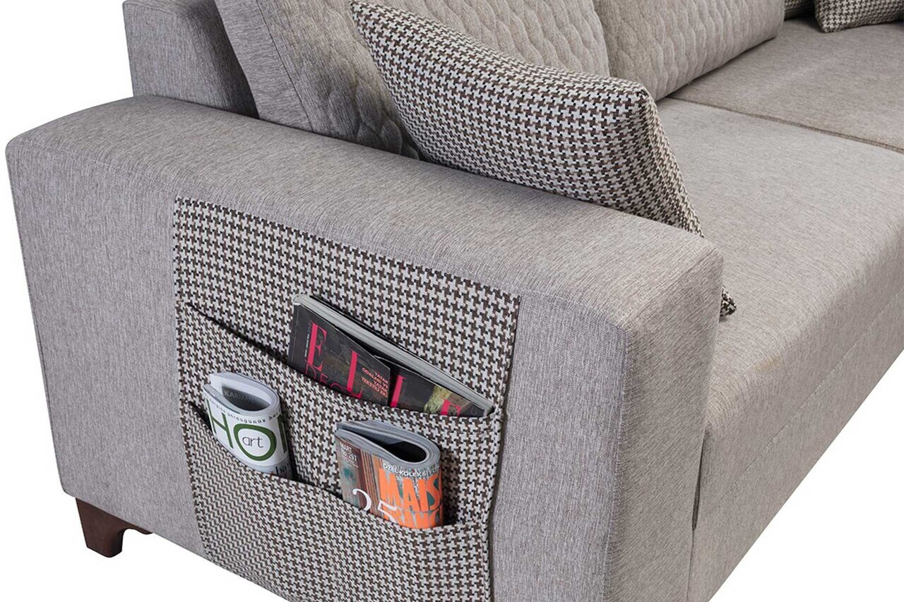 Coltar, Atelier del Sofa, 752EST1399, Lemn de carpen/PAL melaminat, Crem - view 5