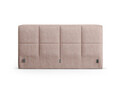 Tablie de pat 200 cm, Micadoni Home, Darren-201, tesatura structurata chenille, roz melange