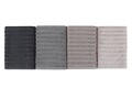 Set 4 prosoape de baie 406, Beverly Hills Polo Club, 70x140 cm, bumbac, gri