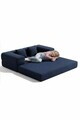 Canapea extensibilă pentru copii, Atelier del Sofa, 326NYR1106, Albastru inchis