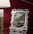 Rama foto Magnolia, Mauro Ferretti, 15x20 cm, polirasina/sticla, alb