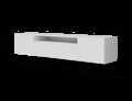 Comoda TV ADRK, Femur, 200x41x40 cm, PAL laminat, alb