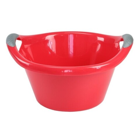 Bol cu manere kaja, jotta, 10 l, plastic, rosu