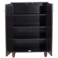 Pantofar cu 2 usi Santi, Pakoworld, 10 perechi pantofi, 60x34.5x91.5 cm, PAL melaminat, wenge