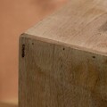 Suport 8 sticle de vin, Sjal Mango, Homla 33x15x33 cm, lemn, natur
