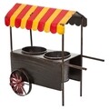 Ghiveci, Cart Stripes, Creaciones Meng,  37.5x21x37 cm, fier