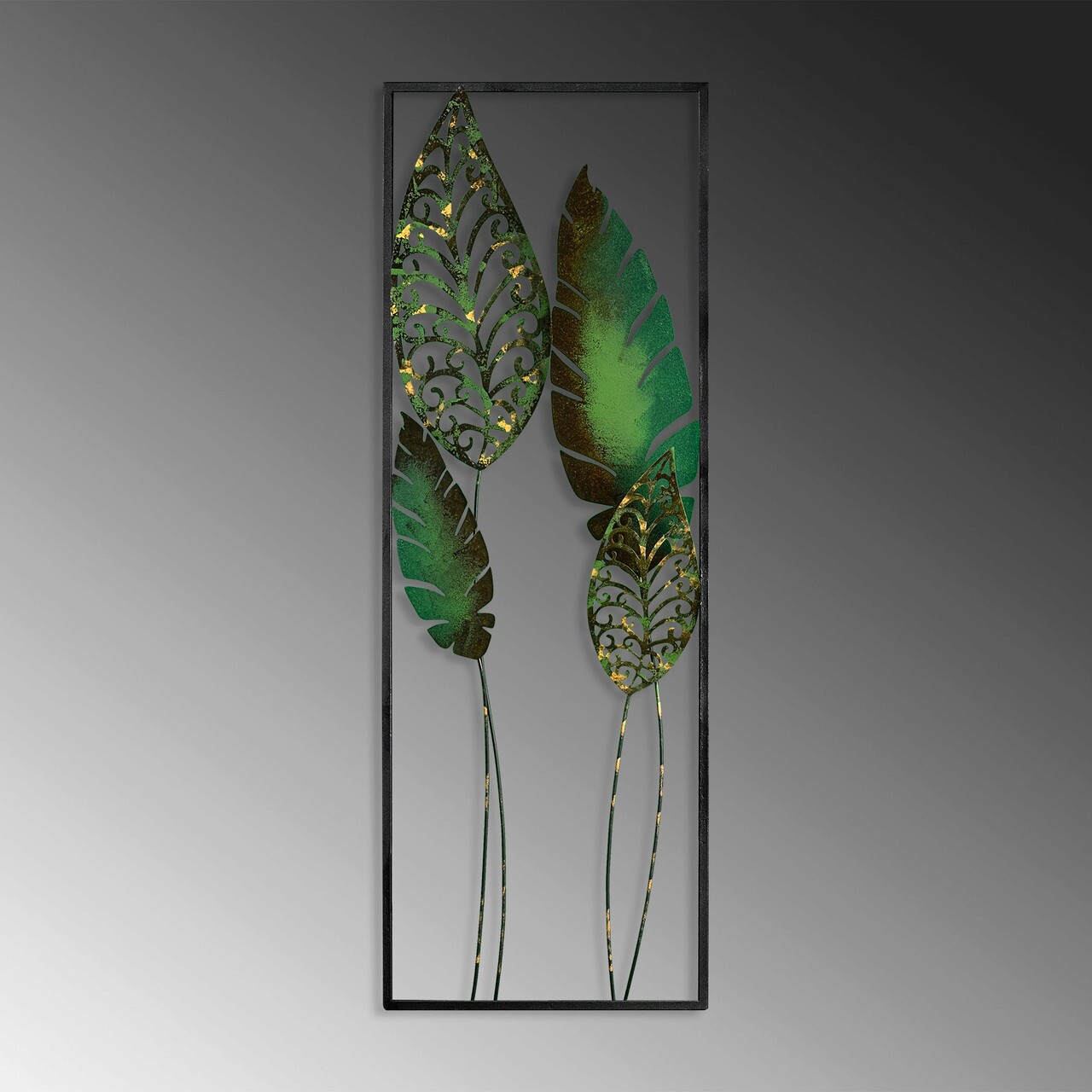 Decoratiune de perete, Nezgep 3, Dimensiune: 32 x 90 cm, Multicolor - imagine 5