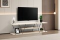 Comoda TV, Kalune Design, Canaz, Travertin / Negru