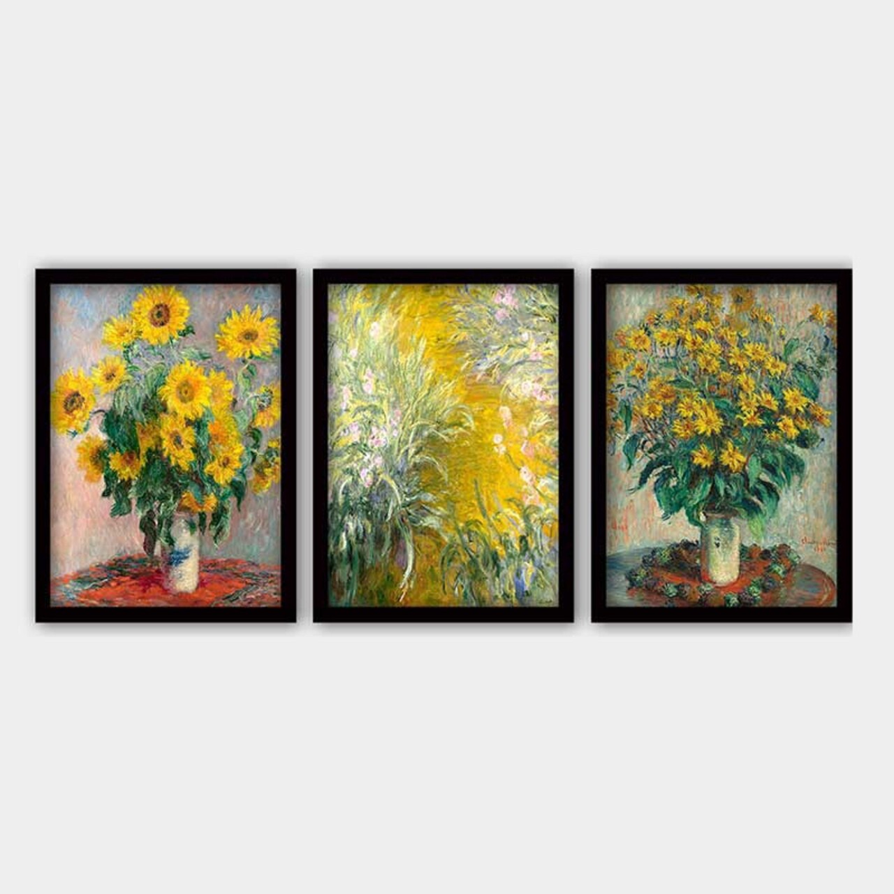 Set 3 tablouri decorative, 3SC_UN547262_5575, Polistiren, Multicolor - view 2