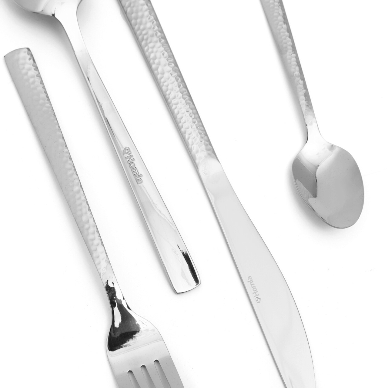 Set tacamuri 24 piese Martello, Homla, inox tip 430, argintiu - view 7