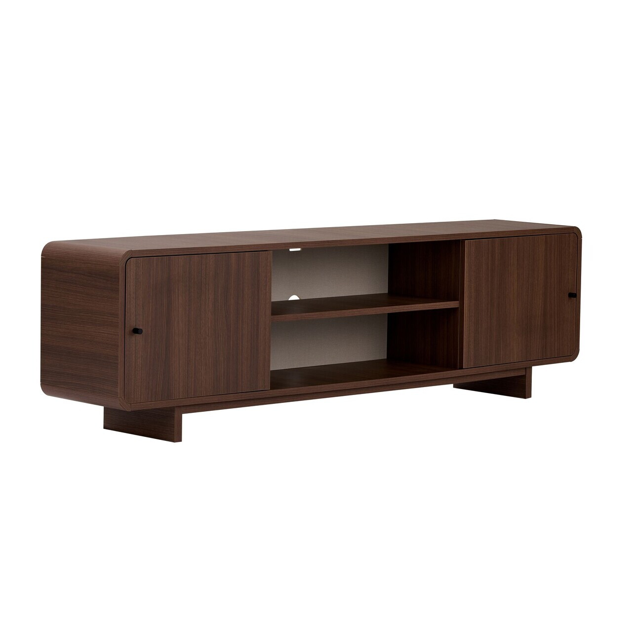 Comoda TV, Hanah Home, Mirel, 180x52x34 cm, PAL, Maro — imaginea 4