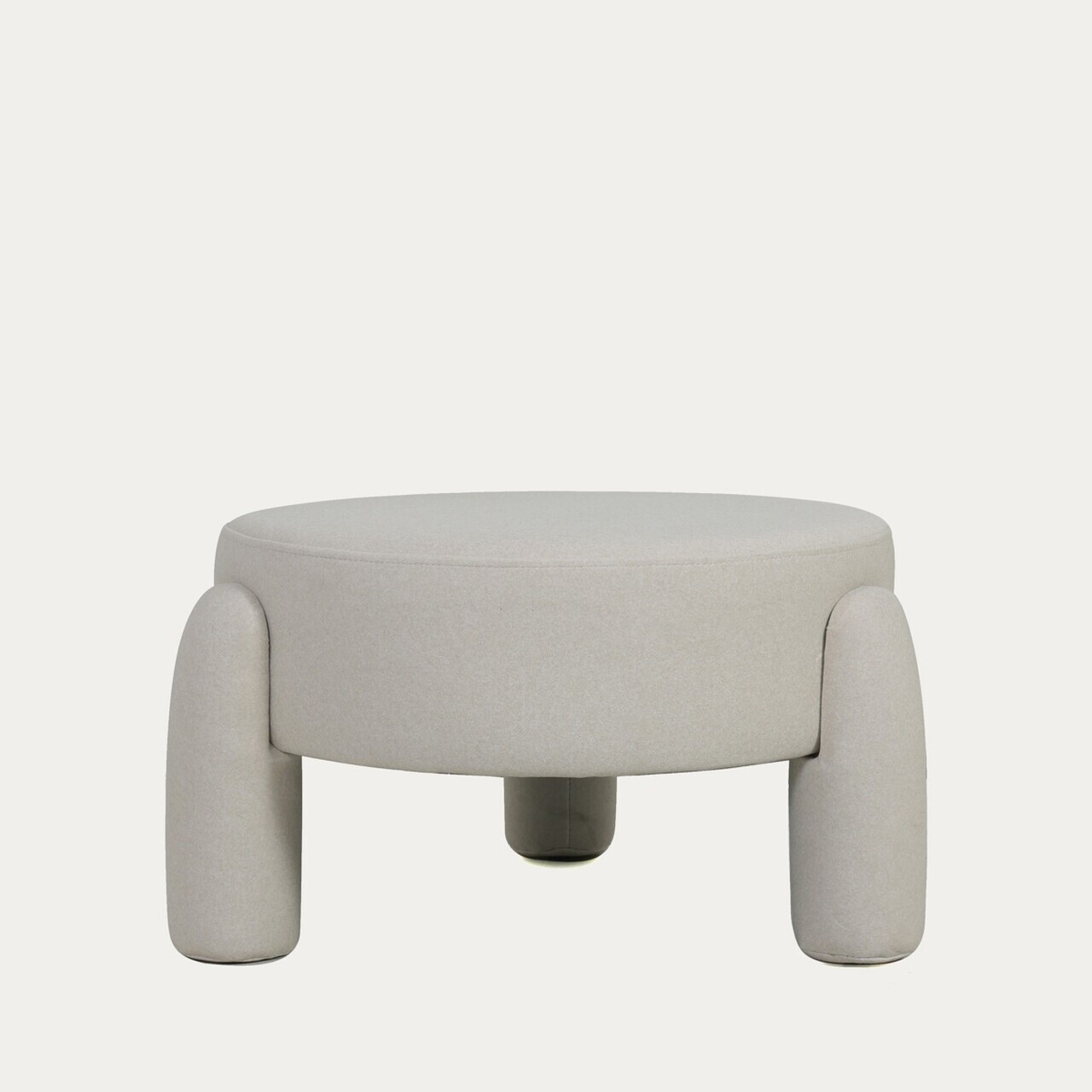 Taburet Ollera, Homla, 65x36 cm, MDF/poliester, ecru - view 3