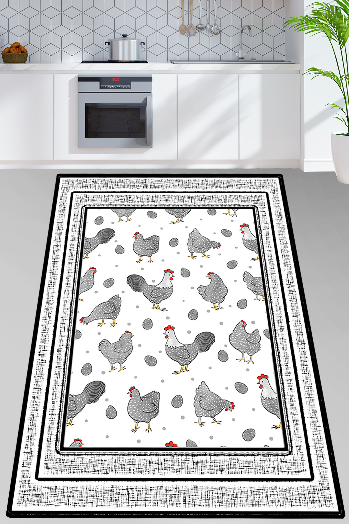 Covor, Cockerel, 80x120 cm, Multicolor