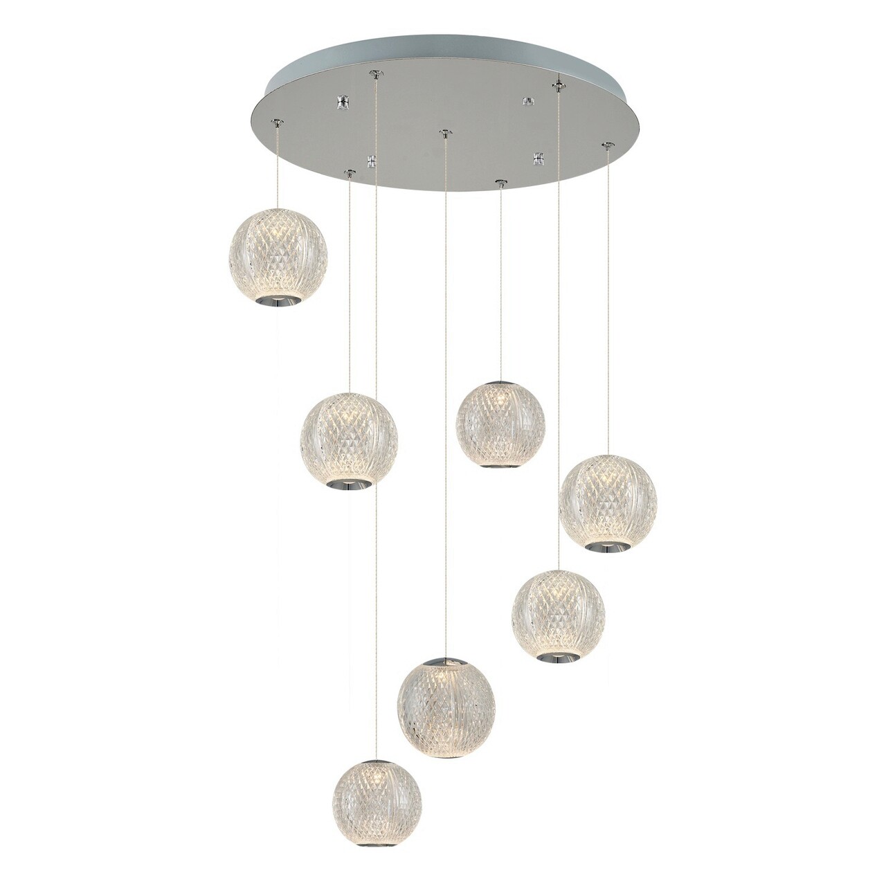 Lustra, Lightric, 414LRC1387, Metal, Crom