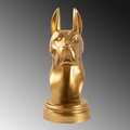 Decoratiune, Danua Dog, Poliester, Auriu